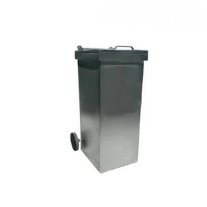 240 litre metal Çöp konteyneri