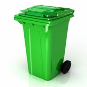 120 litre plastik Çöp konteyneri