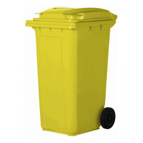 120 litre plastik Çöp konteyneri