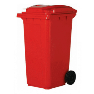 120 litre plastik Çöp konteyneri