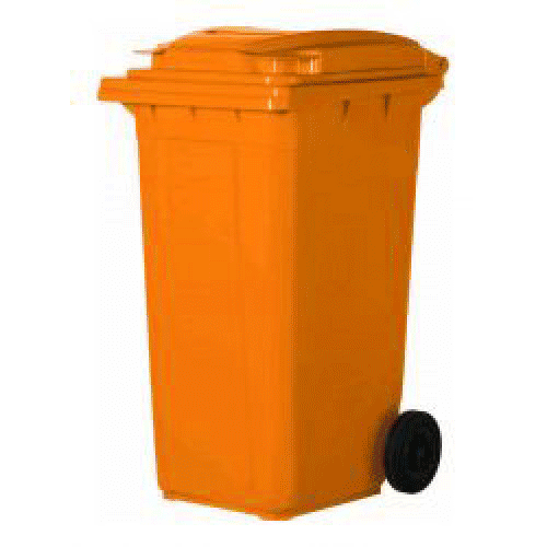 120 litre plastik Çöp konteyneri