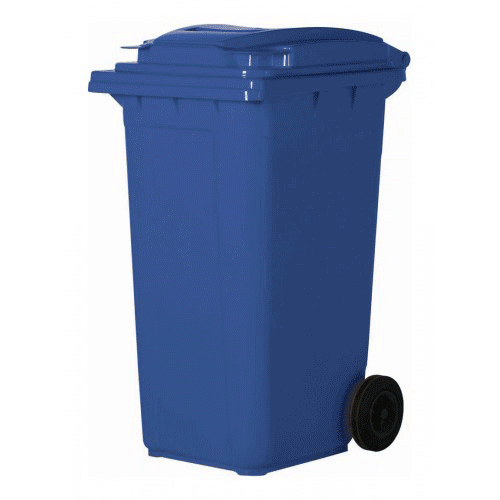 120 litre plastik Çöp konteyneri